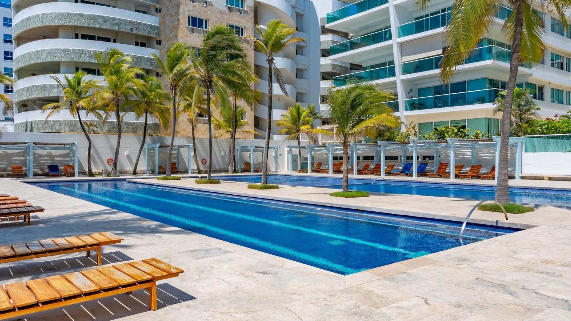 Apartamento Deluxe 2br With Terrace In Morros Cartagena
