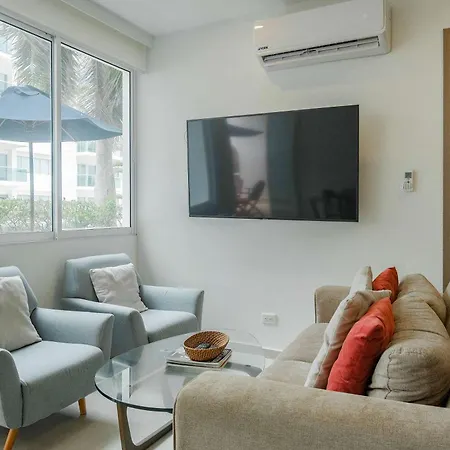Deluxe 2br With Terrace In Morros Cartagena